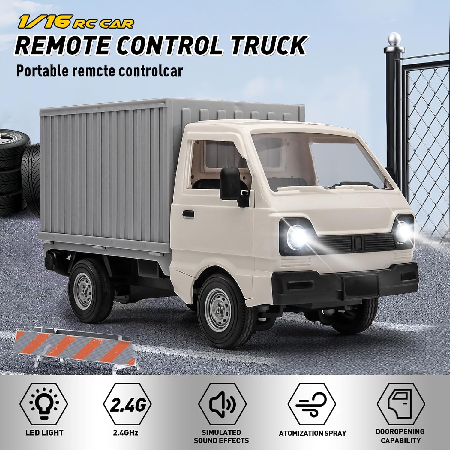 Rc Hobby Tech Bali - Truk RC KF21 1:16 2.4GHZ Mobil