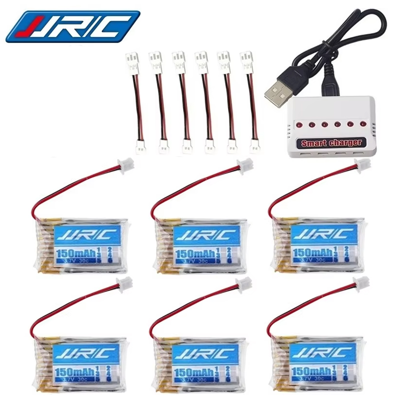 Rc Hobby Charger - Baterai JJRC H20 Asli 3.7V 150mAh