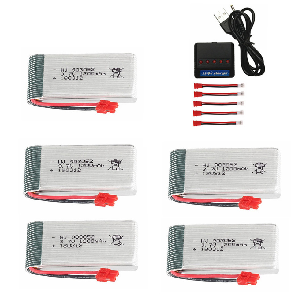 Rc Hobby Charger - Baterai Lipo 3.7V 1200MAh 903052 untuk
