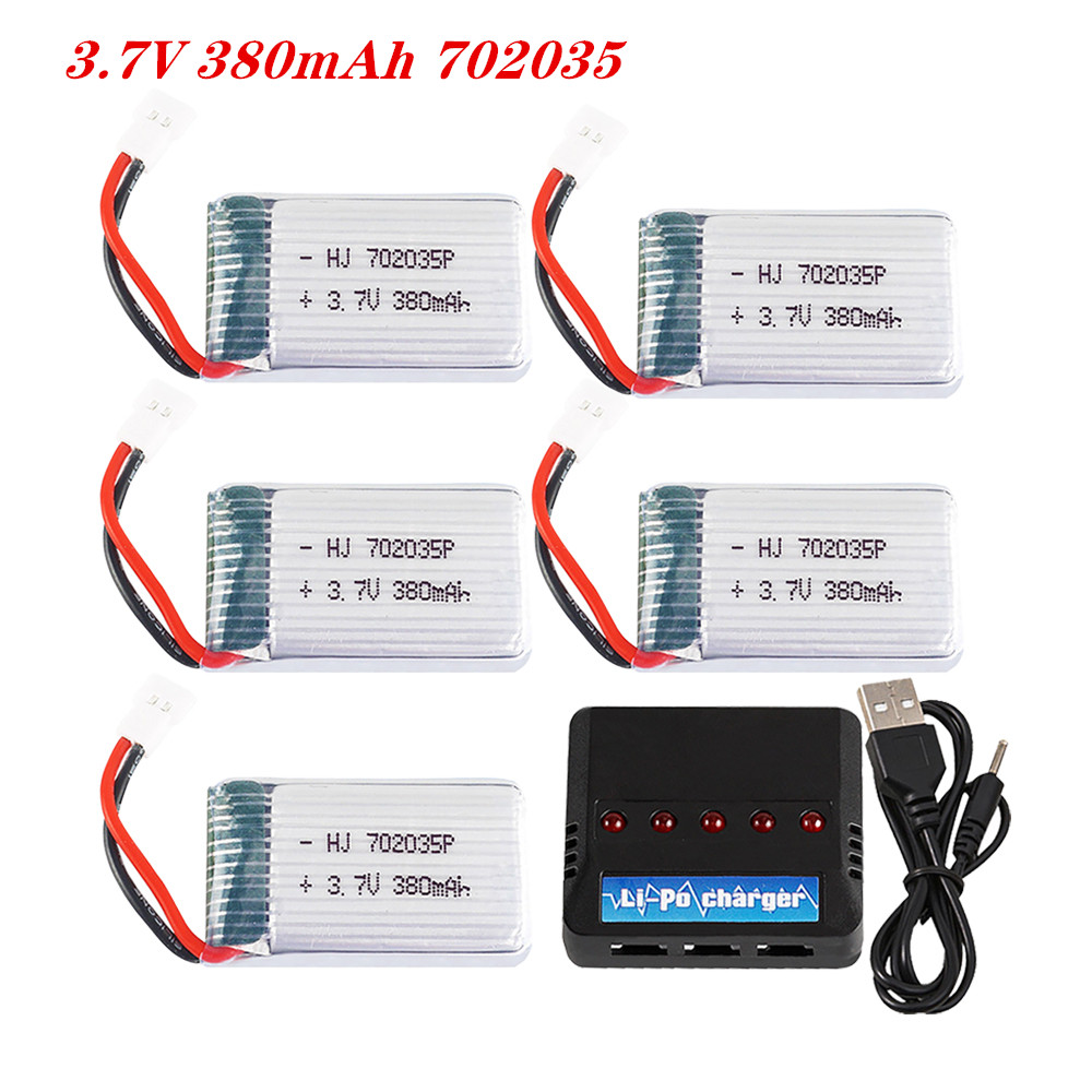 Rc Hobby Charger - Baterai Lipo 3.7V 380Mah 702035 Baterai