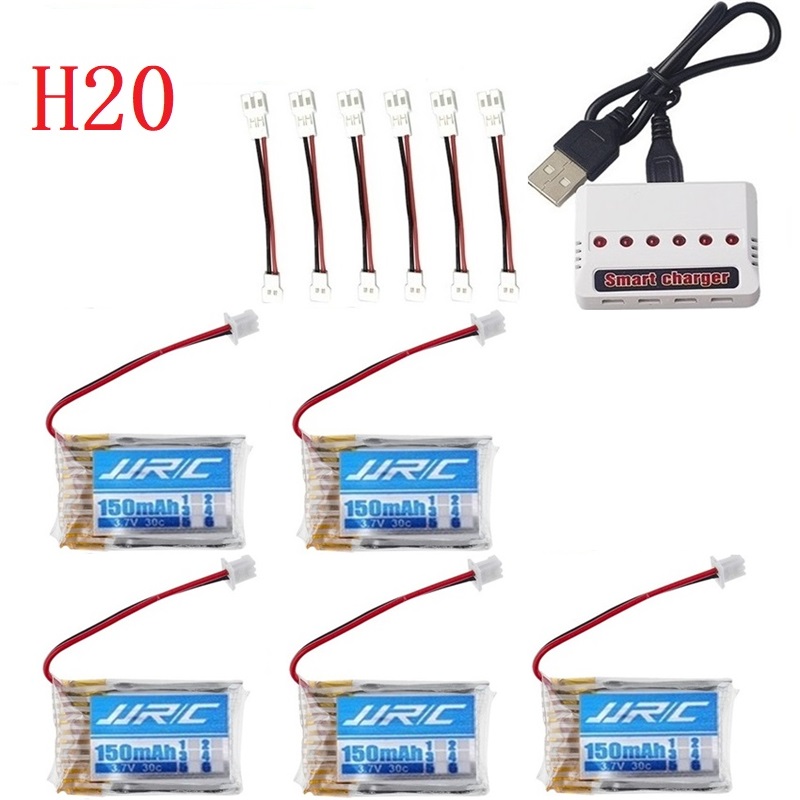 Baterai JJRC H20 Asli 3.7V 150 - Rc Hobby Charger ulasan dan harga