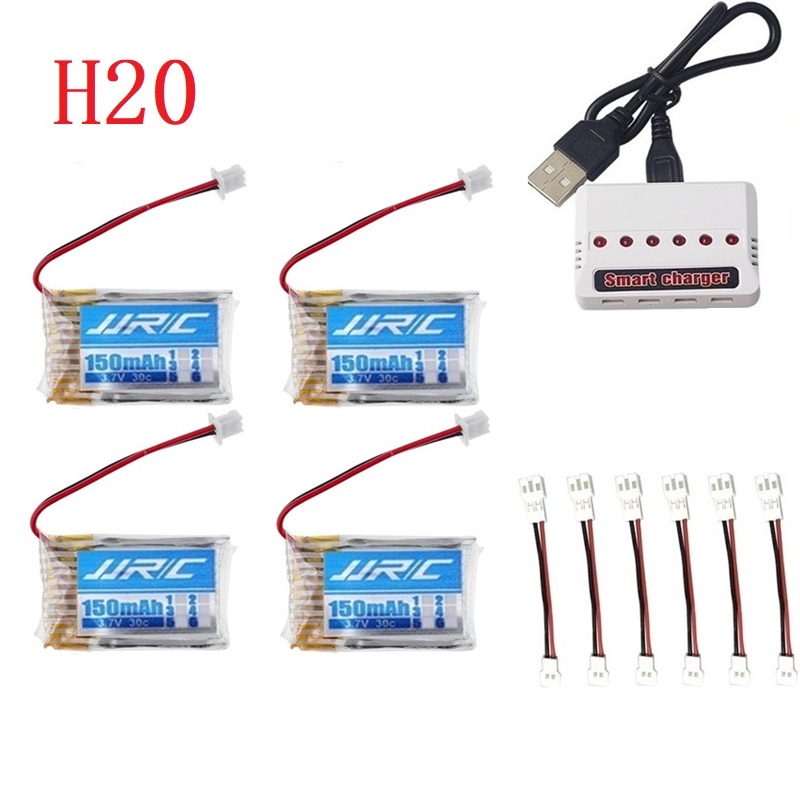 Baterai JJRC H20 Asli 3.7V 150 - Rc Hobby Charger ulasan dan harga