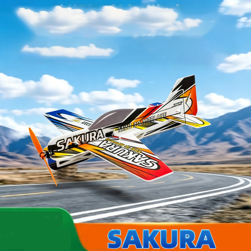Kit Pesawat RC 3D Mikro SAKURA - Rc Hobby Experts ulasan dan harga