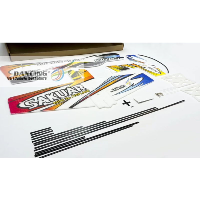 Kit Pesawat RC 3D Mikro SAKURA - Rc Hobby Experts ulasan dan harga