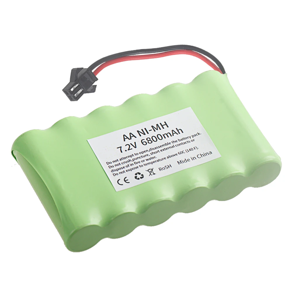 Baterai Ni-MH 7.2V 6800MAh SM  - Rc Hobby Charger ulasan dan harga