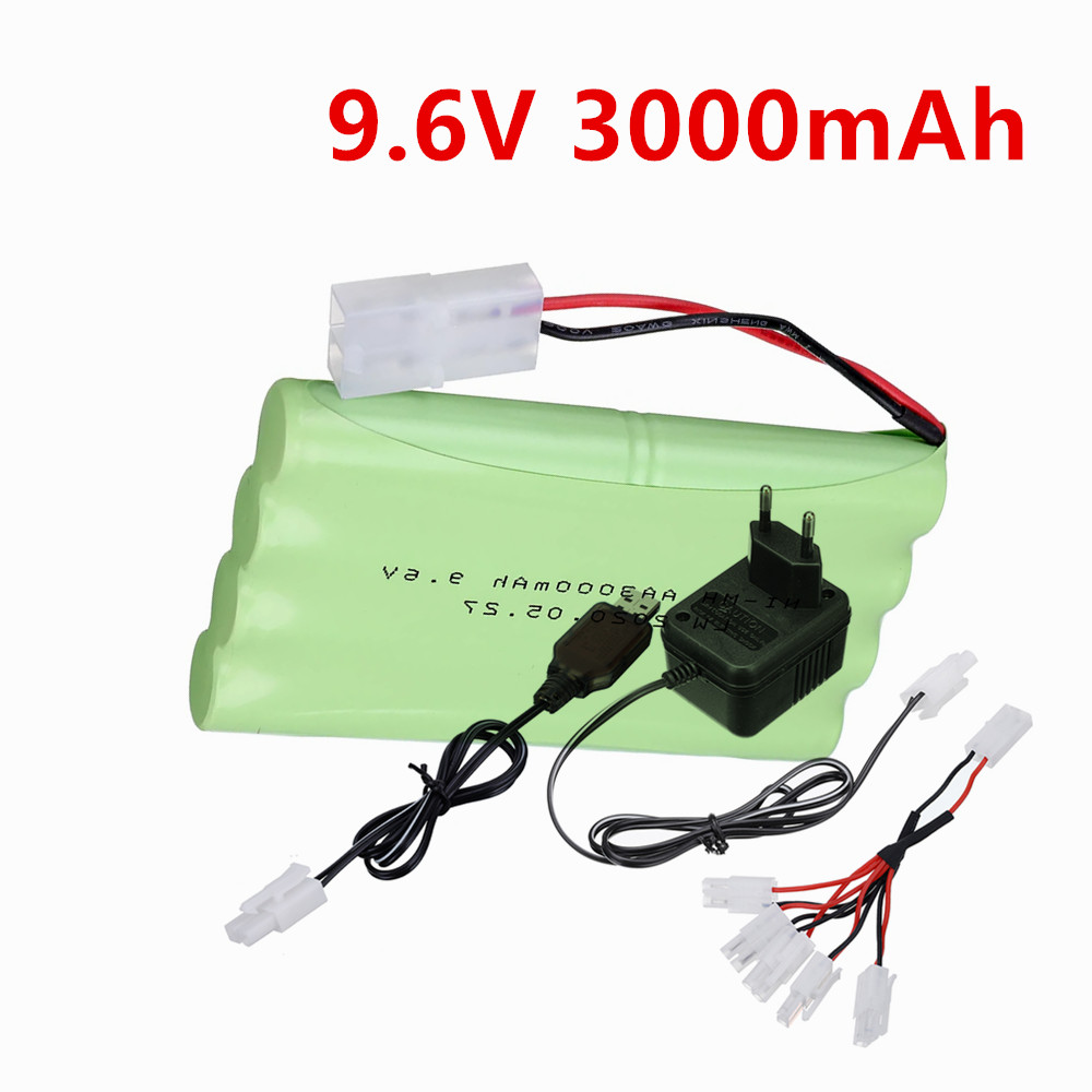 Baterai NiMH 9.6V 3000mah atau - Rc Hobby Charger ulasan dan harga